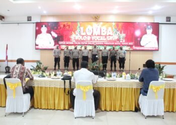 Polda Papua Gelar Lomba Nyanyi Solo dan Vocal Grup dalam Rangka Perayaan Natal 2025