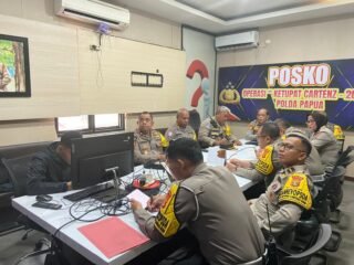 Optimalkan Operasi Ketupat Cartenz 2026, Polda Papua Tekankan Penggunaan Data Akurat dalam Pengamanan