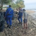 Tanggap Bencana Pesisir, Satpolairud Polres Sarmi Pastikan Keselamatan Warga Armo