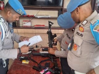 Penegakan Disiplin Internal, Bidpropam Polda Papua Laksanakan Gaktibplin dan Sosialisasi di Polres Jayapura dan KP3 Udara Sentani