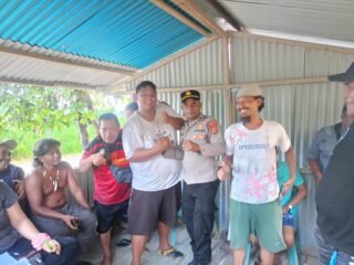 Kanit Binmas Polsek Muara Tami Imbau Sopir Truk Utamakan Keselamatan Berkendara