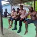 Polsek Muara Tami Sambangi Warga Kampung Mosso, Berikan Himbauan Harkamtibmas Di Wilayah Perbatasan RI-PNG