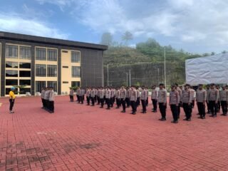 Hari Ke-4 Pelaksanaan PNPP, Polda Papua Perkuat Pembinaan Mental dan Disiplin Personel