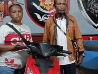 Antisipasi Kejahatan 3C, Tim URC Jatanras Polda Papua Tangkap Pelaku Curanmor dan Kembalikan Motor Milik Korban