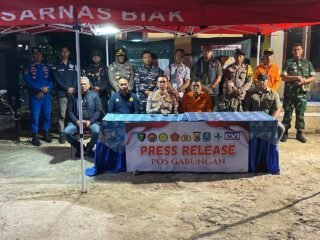 Tim Gabungan Sterilkan Lokasi Ledakan Biak, Puluhan Potongan Tubuh Kembali Ditemukan