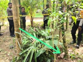 Polres Jayapura Lakukan Pengamanan dan Sterilisasi Lokasi Penemuan Benda Diduga Bom di Distrik Waibu