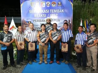 Sertifikasi Tembak Reaksi IPSC Angkatan II Tahun 2026 Berakhir, Kapolda Papua Dorong Peningkatan Kompetensi Personel 