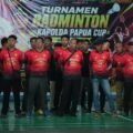 Meriahkan Hari Bhayangkara ke-80, Polda Papua Hadirkan Turnamen Badminton Terbuka Kapolda Cup 2026