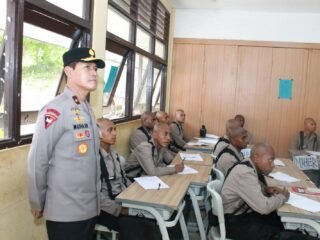 Wakapolda Papua Tinjau SPN, Pastikan Kualitas Pendidikan dan Kesiapan Calon Bhayangkara