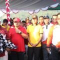 Polda Papua Dukung Launching Pencanangan dan Jalan Santai HUT Ke-81 Proklamasi Kemerdekaan Republik Indonesia Provinsi Papua
