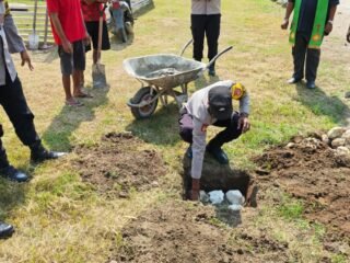 Dekatkan Pelayanan dengan Warga, Polsek Bonggo Bangun Rumah Problem Solving