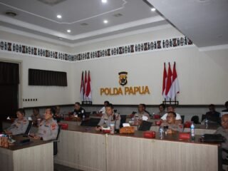 Polda Papua Ikuti Penyerahan LHP Keuangan Polri T.A. 2025 dan Entry Meeting Pemeriksaan BPK RI