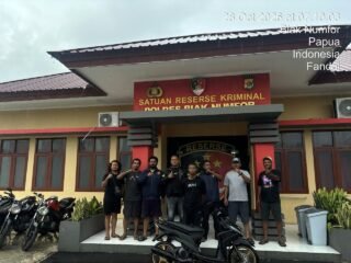 Lewat Ops Sikat Cartenz II 2026, Polres Biak Numfor Ungkap Kasus Pencurian Motor