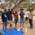 Bhabinkamtibmas Toray Ajak Warga Jaga Kamtibmas dan Cegah Kebakaran Hutan dan Lahan