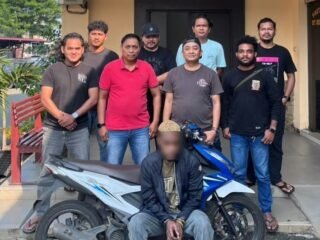 Ops Sikat Cartenz II 2026, Polda Papua Amankan Terduga Pelaku Pencurian Honda Beat